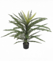 75cm Fire Retardant Plastic Boston Fern Plant with 49 Leaves