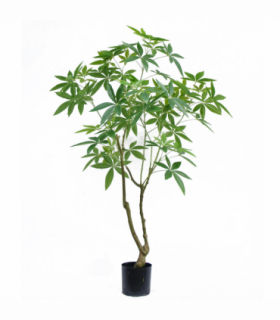 150cm Artificial Money Tree Pachira Realistic Faux Tree