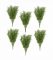 Pack of 6 x 40cm Fire Resistant Artificial Foliage Grass Stem