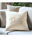 Daddy Est. 2025 Cushion | Gift for Daddy | Birthday Gift Idea | Fathers Day Pillow