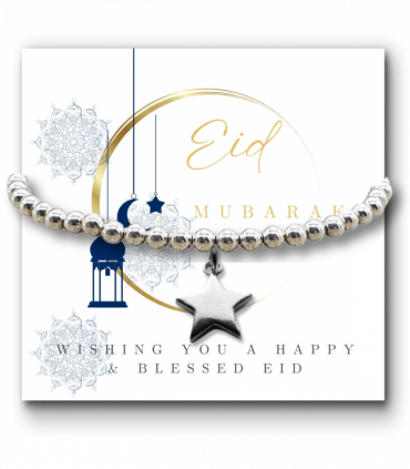 Eid Mubarak Star Bracelet | Gift for Sister, Mum, Gran, Best Friend