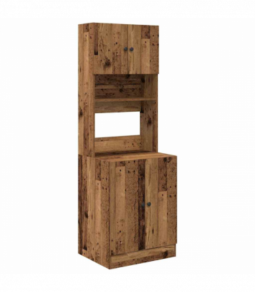 vidaXL Kitchen Cabinet Old wood 60 x 50 x 180 cm Engineered wood