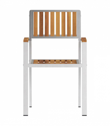 vidaXL Garden Chair 8 pcs Brown 56 x 54.5 x 87cm Solid Acacia wood