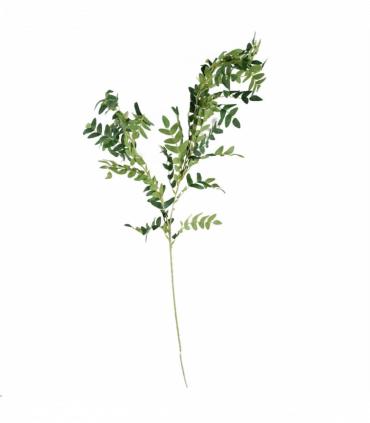 Artificial flower arrangement Pink Blossom White Rose Glass Vase 100cm Silk