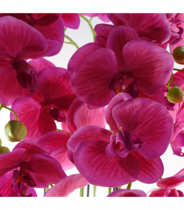 110cm Large Pink Orchid Plant Artifcial 41 REAL TOUCH flowers