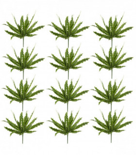 Artificial Crocodile Fern Plant