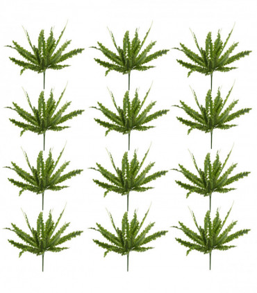 Artificial Crocodile Fern Plant