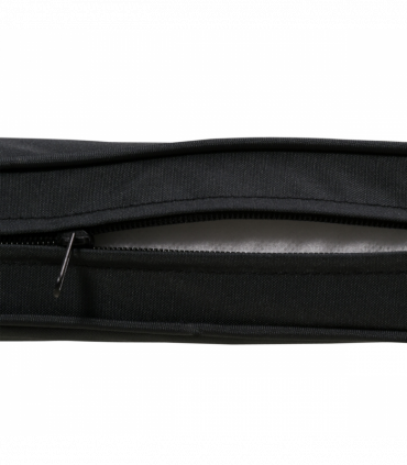 2-Seater Bench Cushion Polyester Cover Seat Pad Replacement Black