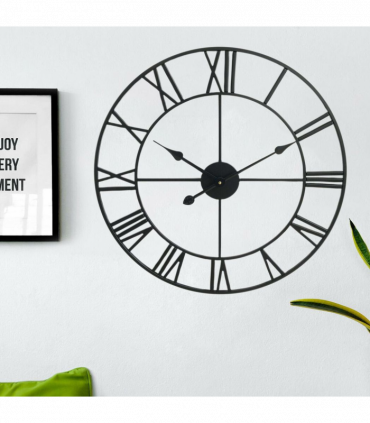 40CM LARGE ROMAN METAL CLOCK