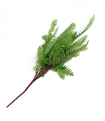 Artificial Plant Pack of 6 x 55cm Himilayan Maidenhair Fern Bush Light Green