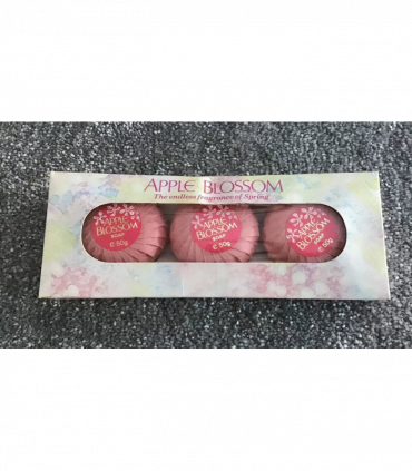 Apple Blossom Soaps (3 X 50g)