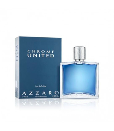 Azzaro Chrome United Eau De Toilette Spray 100ml