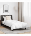 vidaXL Duvet Set with Pillow 2 pcs White 155 x 200 cm Down