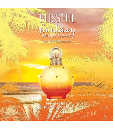 Britney Spears Blissful Fantasy Eau De Toilette Spray 100ml
