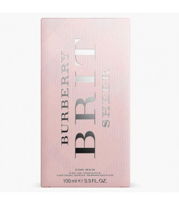 Burberry Brit Sheer Eau De Toilette Spray 100ml