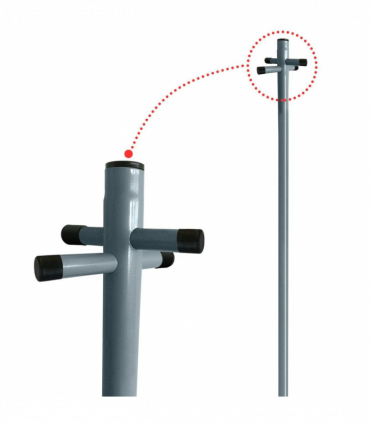 Clothes Post 2.4m Overall hight POLE