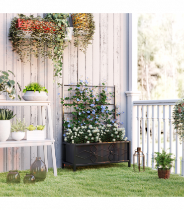 Durable Trellis Support for Climbing Plants - Enhance Garden Aesthetics