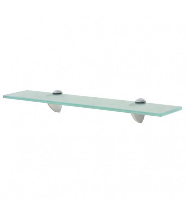 vidaXL Floating Shelves 2 pcs Glass 50x20 cm 8 mm