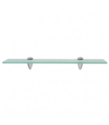 vidaXL Floating Shelves 2 pcs Glass 50x20 cm 8 mm