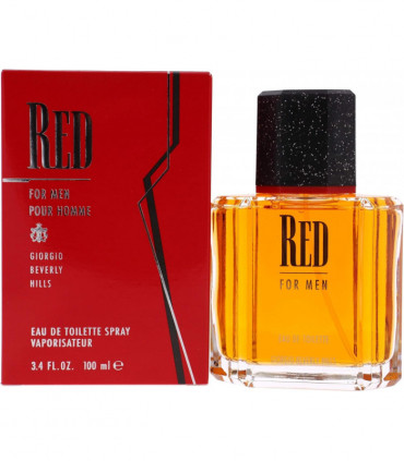 Giorgio Beverly Hills Red for Men Eau De Toilette Spray 100ml