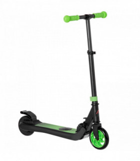 HOMCOM Folding Electric Scooter with Rear Wheel Brake, Green