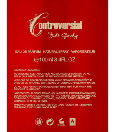 Jade Goody Controversial Eau de Parfum Spray 100ml