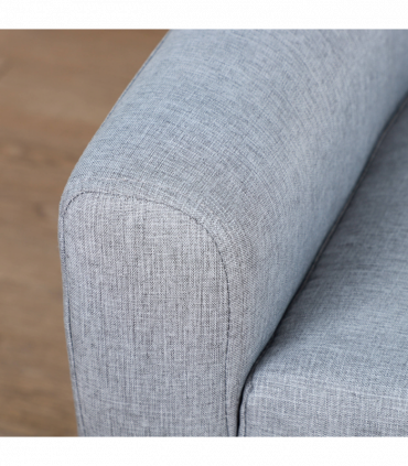 Kids Mini Sofa Children Armchair Seating Chair Bedroom Playroom Furniture Grey