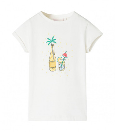 Kids' T-shirt Ecru 128