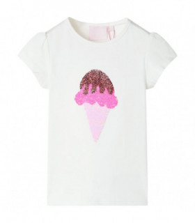 Kids' T-shirt Ecru 140