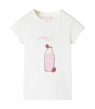 Kids' T-shirt Ecru 140