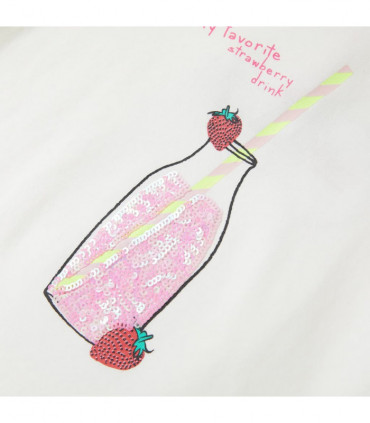 Kids' T-shirt Ecru 140