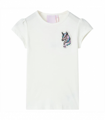 Kids' T-shirt Ecru 140