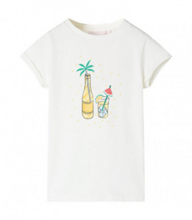 Kids' T-shirt Ecru 140