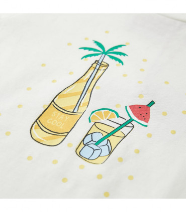 Kids' T-shirt Ecru 140