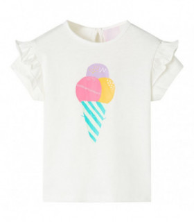 Kids' T-shirt Ecru 140
