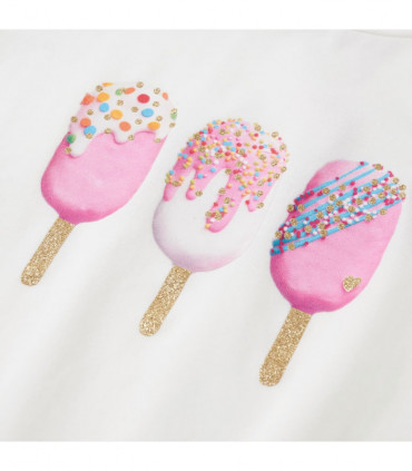 Kids' T-shirt Ecru 140