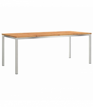 vidaXL Garden Dining Set 7 pcs Solid Wood Acacia