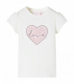 Kids' T-shirt Ecru 92