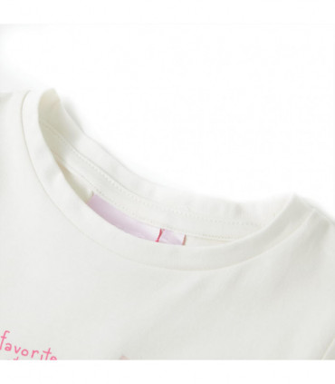 Kids' T-shirt Ecru 92