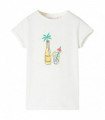 Kids' T-shirt Ecru 92