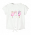 Kids' T-shirt Ecru 92