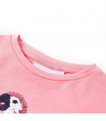 Kids' T-shirt Fluo Pink 128