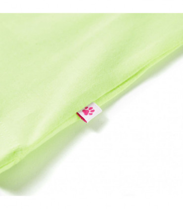Kids' T-shirt Fluo Yellow 128