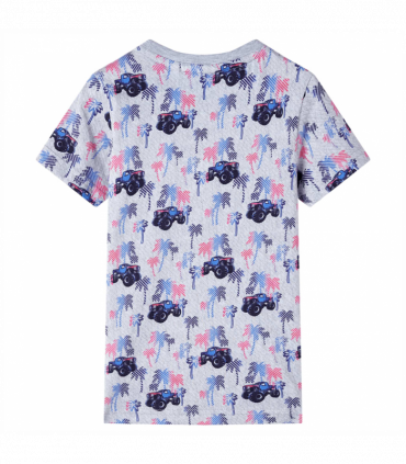 Kids' T-shirt Grey Melange 128