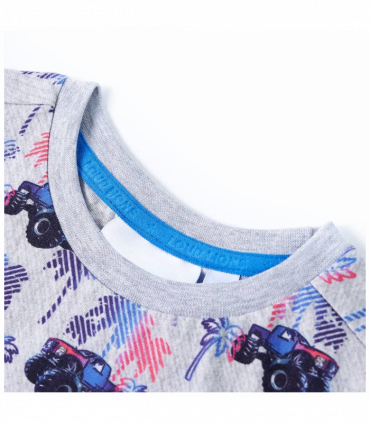 Kids' T-shirt Grey Melange 92