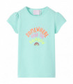 Kids' T-shirt Light Aqua 140