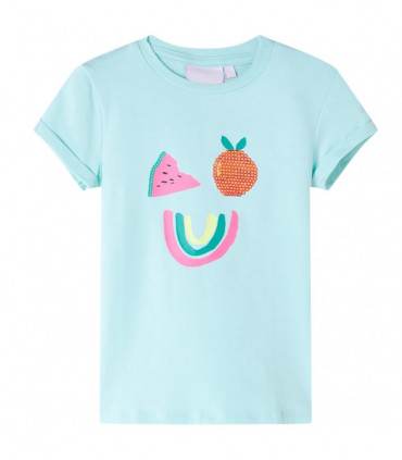 Kids' T-shirt Light Aqua 92