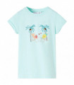 Kids' T-shirt Light Aqua 92