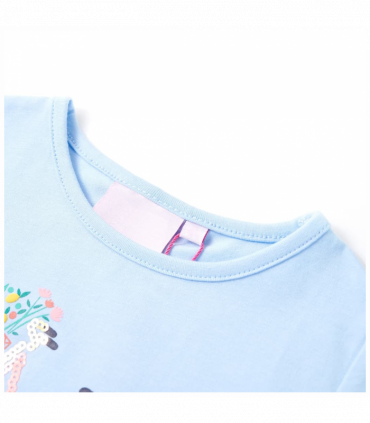 Kids' T-shirt Light Blue 128