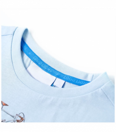 Kids' T-shirt Light Blue 128